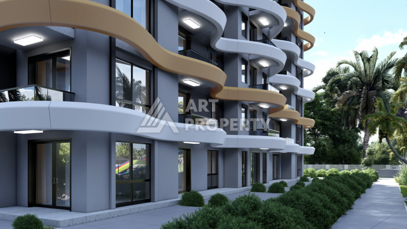 Новый проект премиум-класса на этапе строительства в Окурджаларе! - Ракурс 12