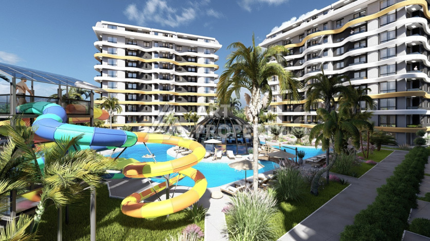 Новый проект премиум-класса на этапе строительства в Окурджаларе! - Ракурс 14