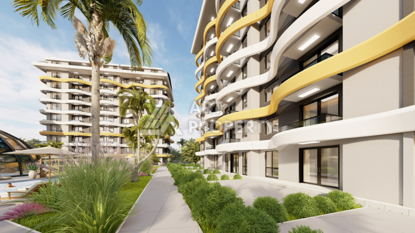 Новый проект премиум-класса на этапе строительства в Окурджаларе! - Ракурс 16