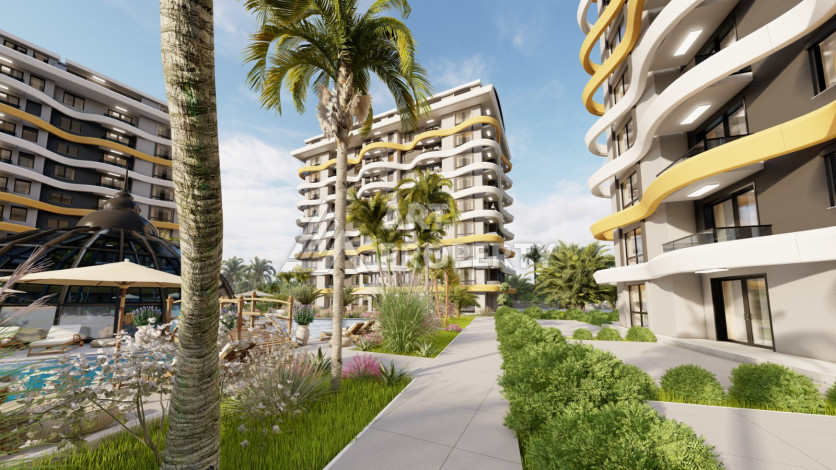 Новый проект премиум-класса на этапе строительства в Окурджаларе! - Ракурс 20