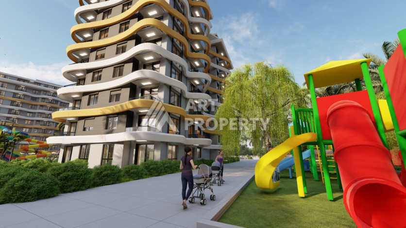 Новый проект премиум-класса на этапе строительства в Окурджаларе! - Ракурс 21