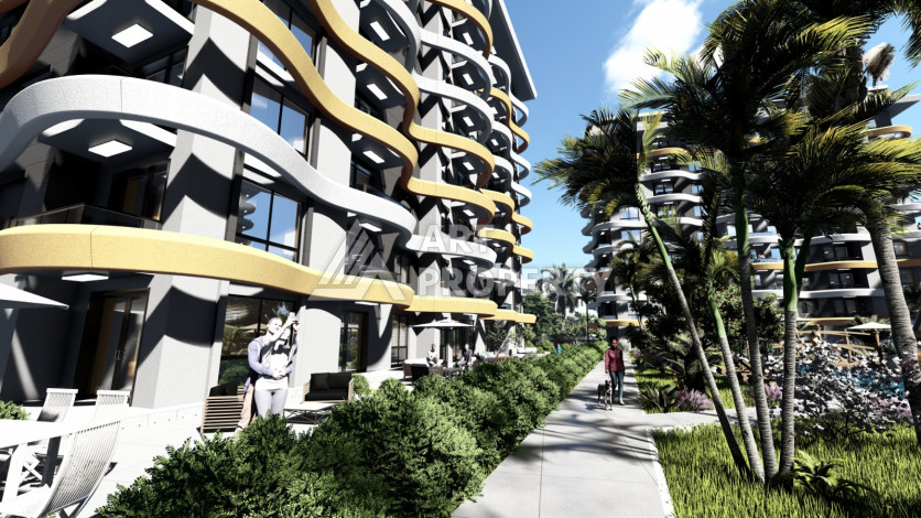 Новый проект премиум-класса на этапе строительства в Окурджаларе! - Ракурс 25