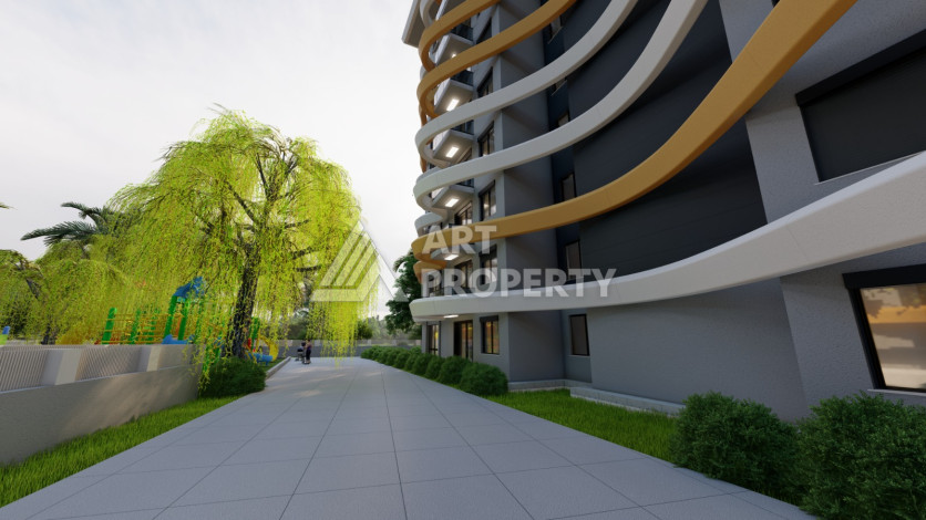 Новый проект премиум-класса на этапе строительства в Окурджаларе! - Ракурс 28