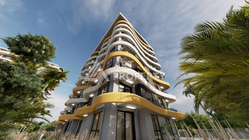 Новый проект премиум-класса на этапе строительства в Окурджаларе! - Ракурс 30