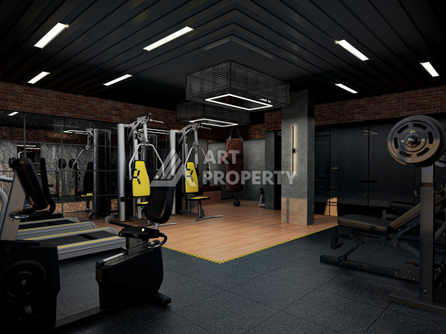 Новый проект премиум-класса на этапе строительства в Окурджаларе! - Ракурс 33