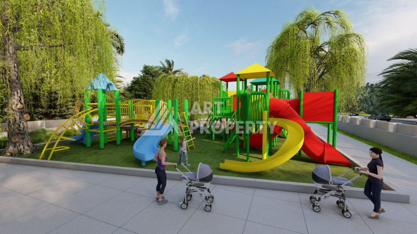 Новый проект премиум-класса на этапе строительства в Окурджаларе! - Ракурс 34