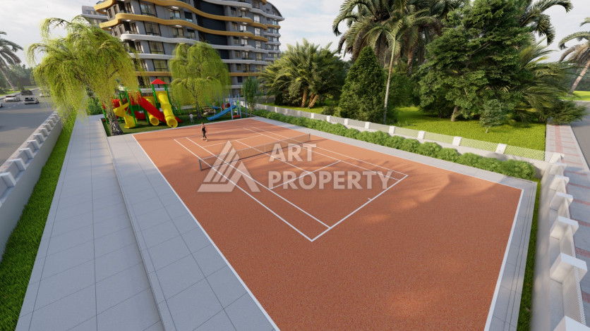 Новый проект премиум-класса на этапе строительства в Окурджаларе! - Ракурс 37