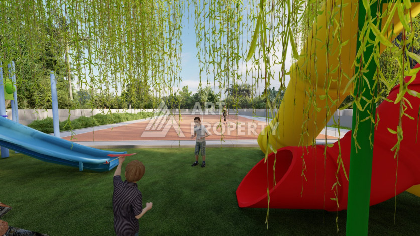 Новый проект премиум-класса на этапе строительства в Окурджаларе! - Ракурс 39