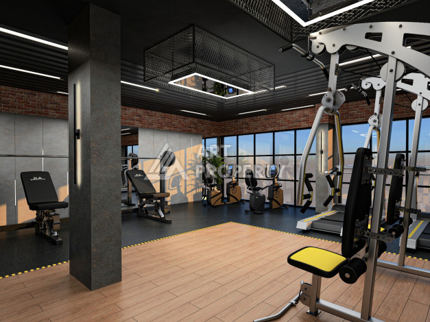 Новый проект премиум-класса на этапе строительства в Окурджаларе! - Ракурс 41