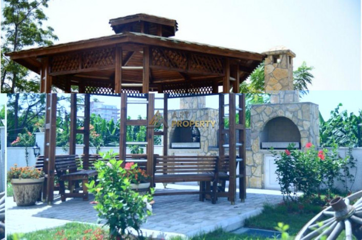 Две двухкомнатные квартиры вблизи Средиземного моря в Махмутлар, 70 м2 - Ракурс 7