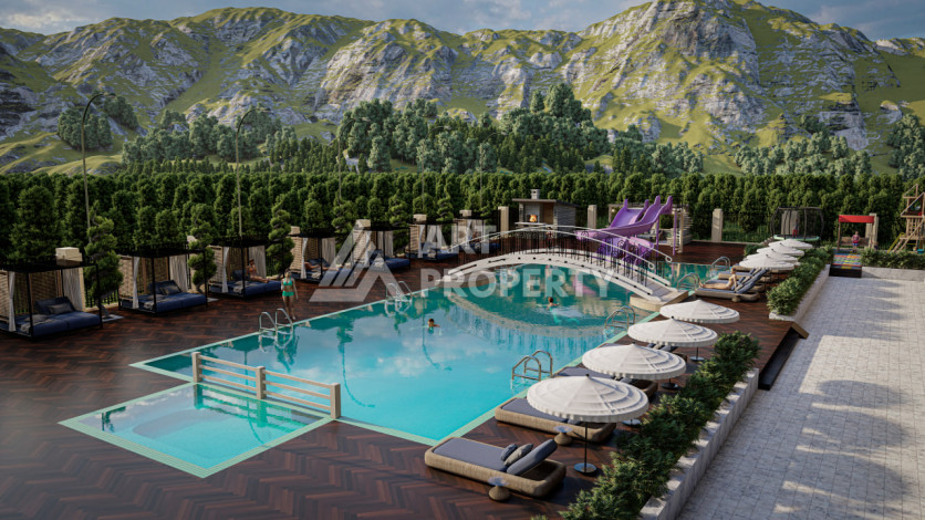 Новый инвестиционный проект на этапе карандаша от ведущего застройщика в районе Махмутлар! - Ракурс 13