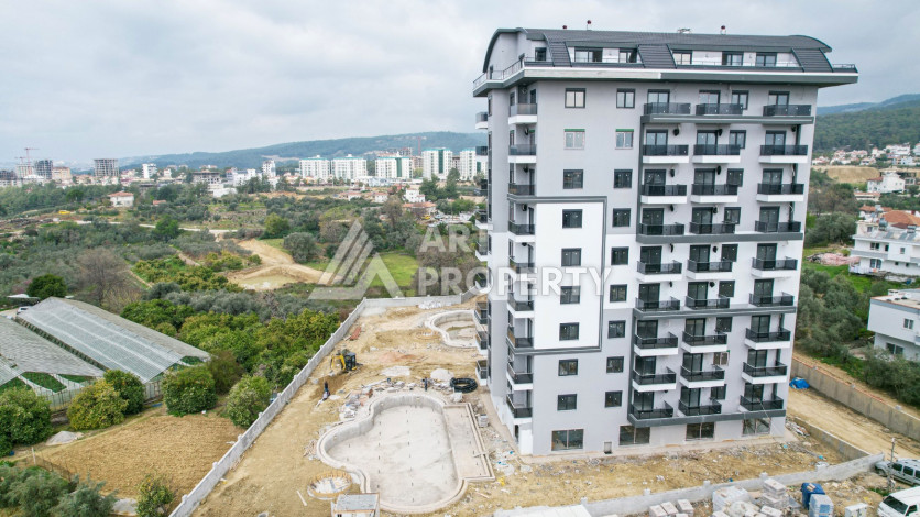 Квартира 1+1 в комплексе класса люкс в живописном районе Авсаллар - Ракурс 2