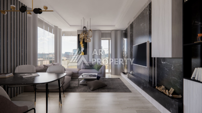 Апартаменты 1+1 в комплексе люкс-класса зеленого района Каргыджак - Ракурс 7