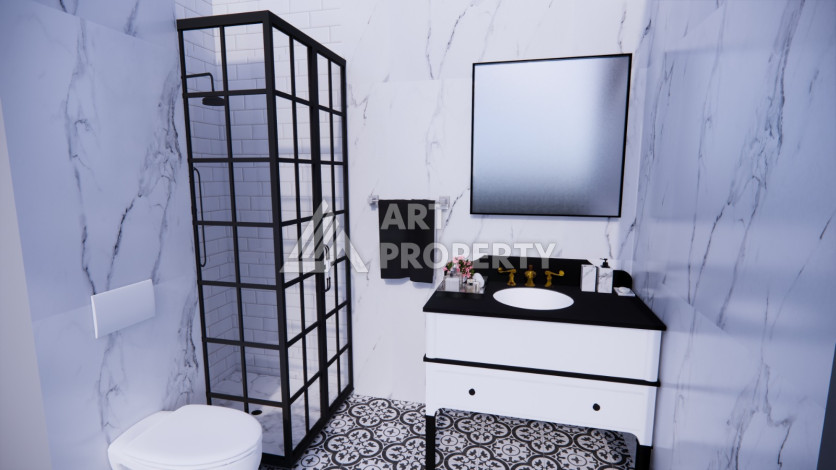 Апартаменты 1+1 в комплексе люкс-класса зеленого района Каргыджак - Ракурс 9