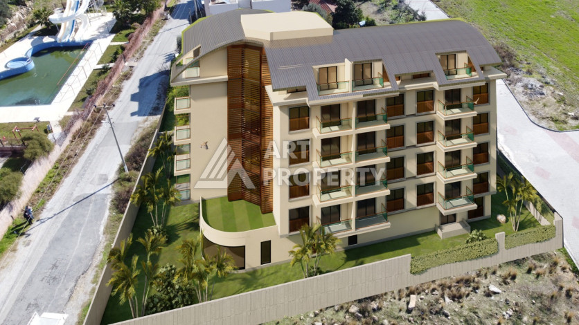 Апартаменты  1+1 с видом на море в районе Паяллар - Ракурс 5