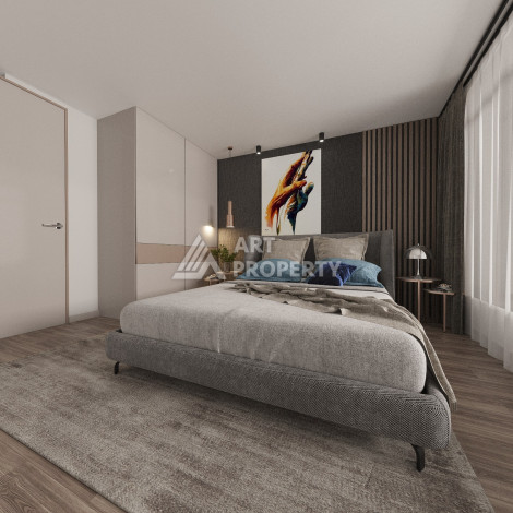 Апартаменты  1+1 с видом на море в районе Паяллар - Ракурс 10