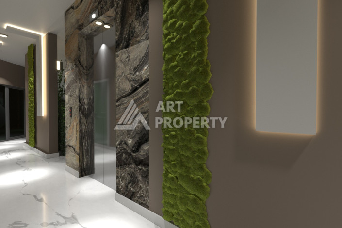 Апартаменты  1+1 с видом на море в районе Паяллар - Ракурс 19