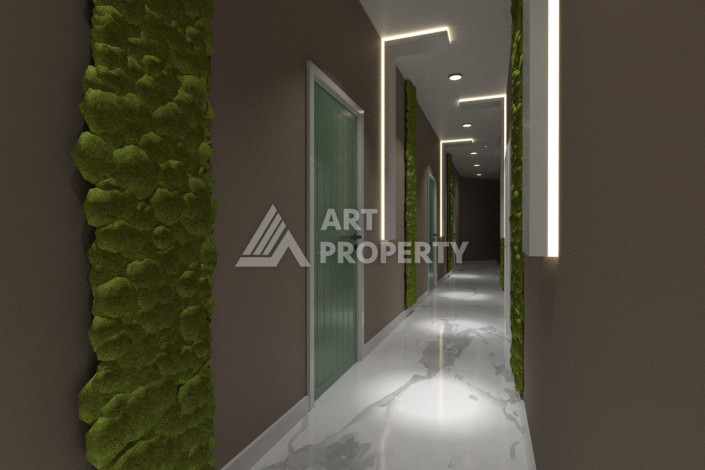 Апартаменты  1+1 с видом на море в районе Паяллар - Ракурс 22