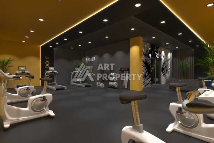 Апартаменты  1+1 с видом на море в районе Паяллар - Ракурс 24