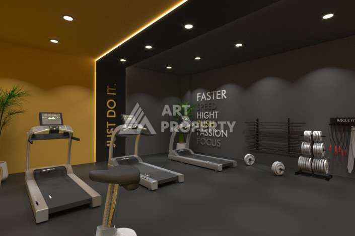 Апартаменты  1+1 с видом на море в районе Паяллар - Ракурс 25