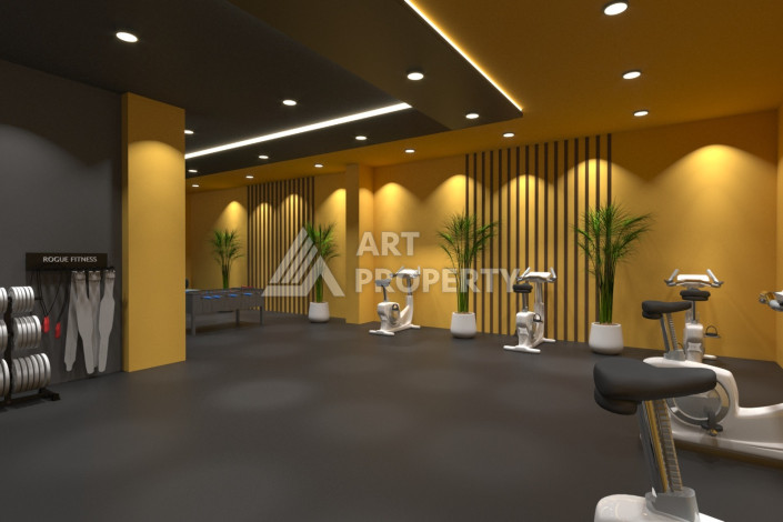 Апартаменты  1+1 с видом на море в районе Паяллар - Ракурс 26