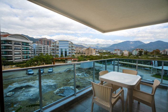 Меблированная четырехкомнатная квартира в районе Оба, 121 м2 - Ракурс 7