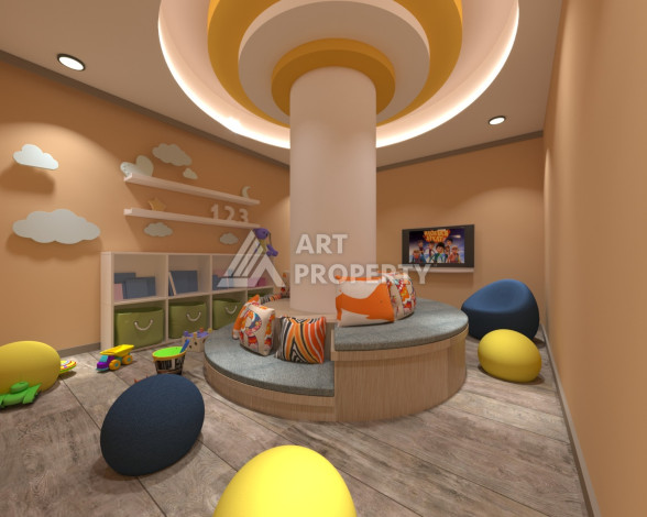 Апартаменты  1+1 с видом на море в районе Паяллар - Ракурс 30