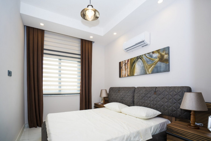 Меблированная четырехкомнатная квартира в районе Оба, 121 м2 - Ракурс 8