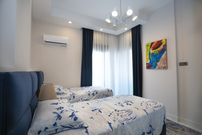 Меблированная четырехкомнатная квартира в районе Оба, 121 м2 - Ракурс 10