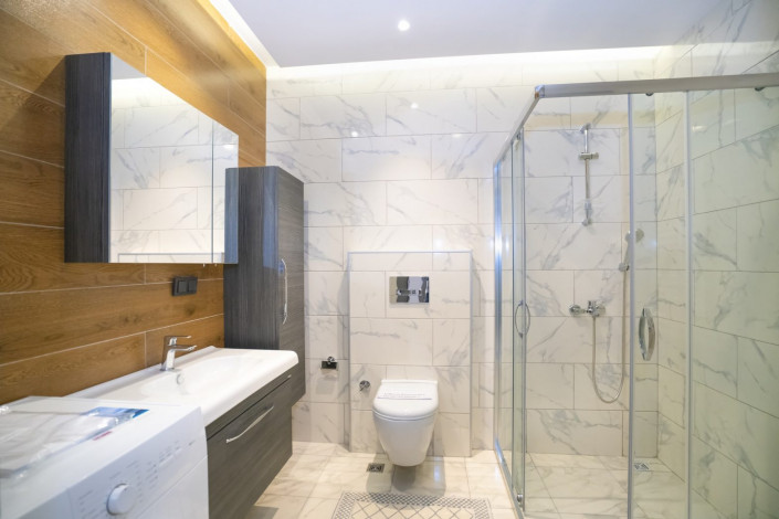 Меблированная четырехкомнатная квартира в районе Оба, 121 м2 - Ракурс 15