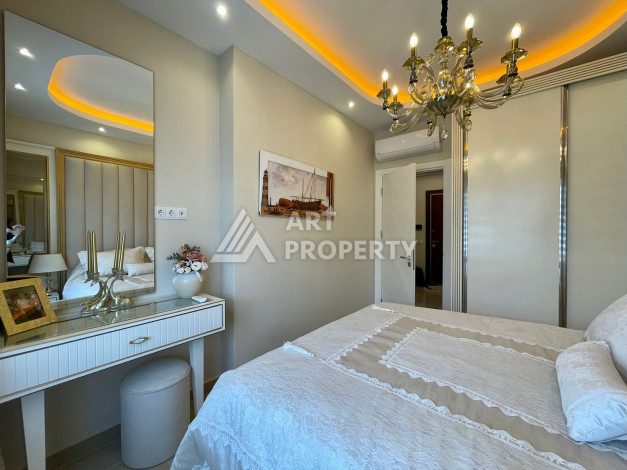 Премиальные 1+1 апартаменты с видом на горы в премиум комплексе района Махмутлар - Ракурс 4