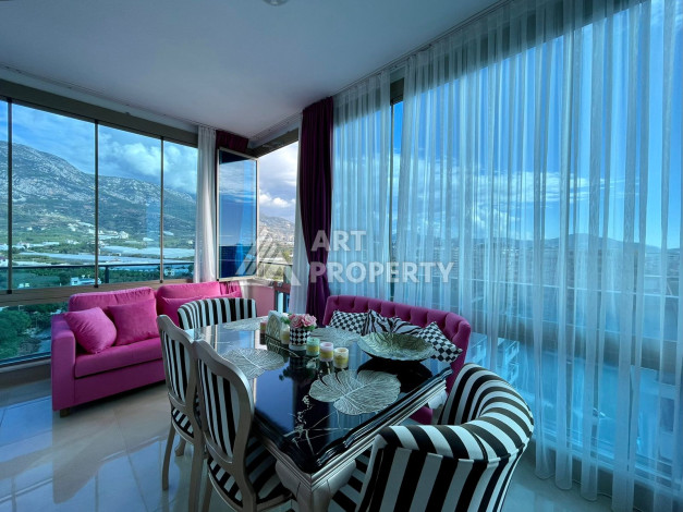 Премиальные 1+1 апартаменты с видом на горы в премиум комплексе района Махмутлар - Ракурс 10