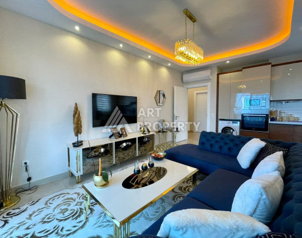 Премиальные 1+1 апартаменты с видом на горы в премиум комплексе района Махмутлар - Ракурс 11