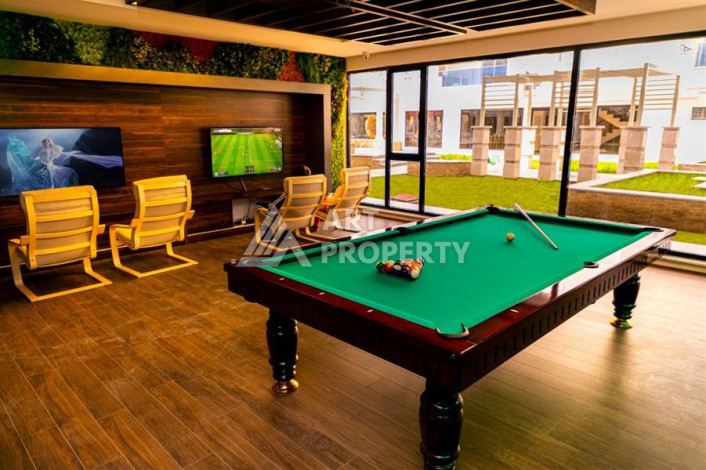 Премиальные 1+1 апартаменты с видом на горы в премиум комплексе района Махмутлар - Ракурс 16