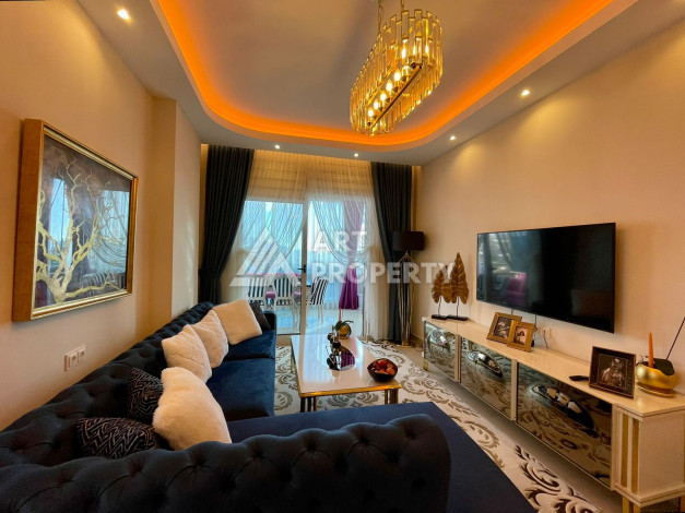 Премиальные 1+1 апартаменты с видом на горы в премиум комплексе района Махмутлар - Ракурс 21