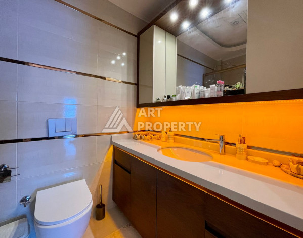 Премиальные 1+1 апартаменты с видом на горы в премиум комплексе района Махмутлар - Ракурс 23