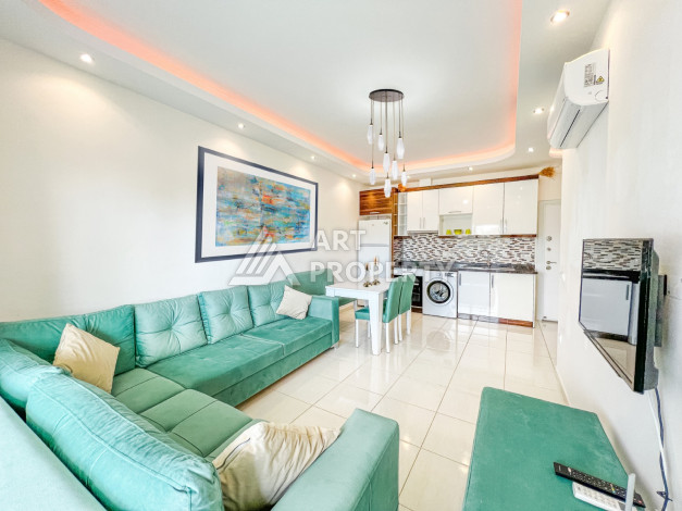 Апартаменты 1+1 в комплексе с полной инфраструктурой в районе Махмутлар - Ракурс 5