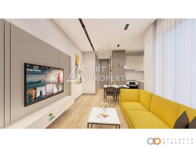 Совершенно новая квартира 1+1 по старой цене в районе Каргыджак - Ракурс 2