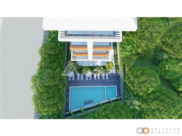 Совершенно новая квартира 1+1 по старой цене в районе Каргыджак - Ракурс 13