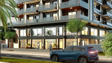 Качественные апартаменты 1+1 в стильном новом комплексе района Махмутлар - Ракурс 3
