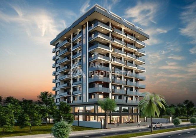 Качественные апартаменты 1+1 в стильном новом комплексе района Махмутлар - Ракурс 3