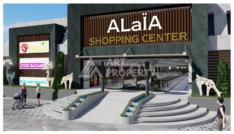 Просторный торговый комплекс в развивающемся районе Тюрклер - Ракурс 3