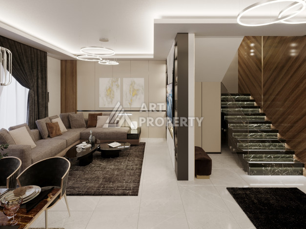 Апартаменты 1+1 в комплексе класса "люкс" района Тосмур - Ракурс 13