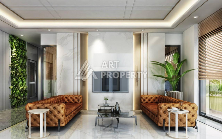 Квартира 1+1 в комплексе со всей инфраструктурой в районе Оба - Ракурс 2