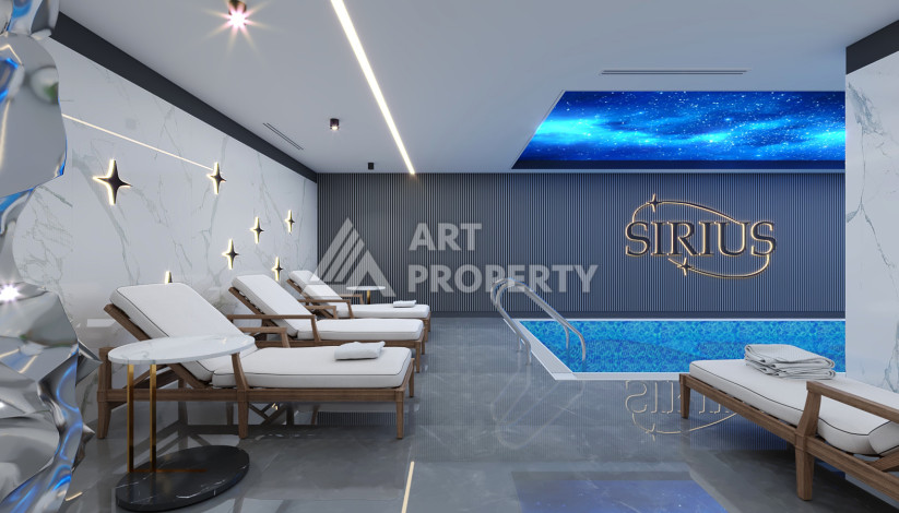 Новый инвистиционный проект на начальной стадии строительства в районе Махмутлар - Ракурс 12