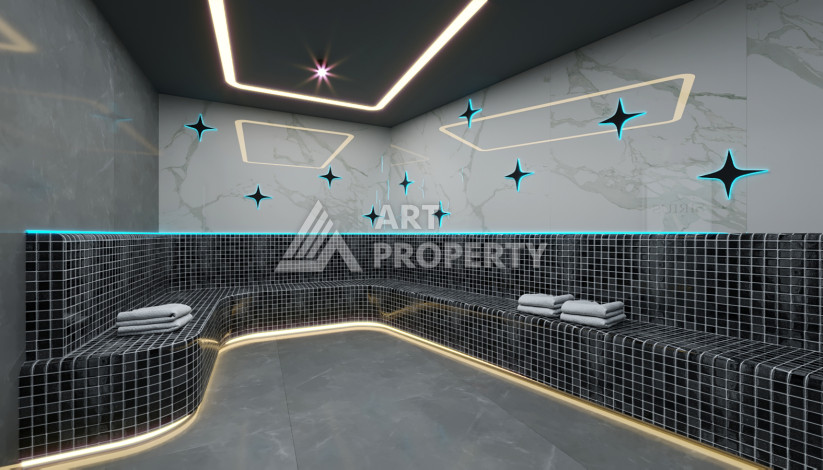 Новый инвистиционный проект на начальной стадии строительства в районе Махмутлар - Ракурс 16