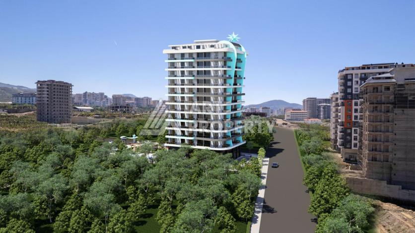 Новый инвистиционный проект на начальной стадии строительства в районе Махмутлар - Ракурс 19