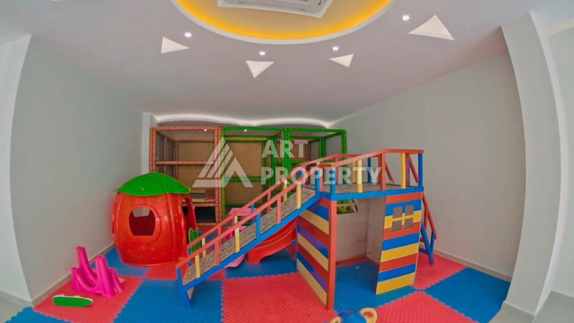 Меблированная квартира 1+1 от топового застройщика с полной инфраструктурой на берегу моря район Каргыджак - Ракурс 3