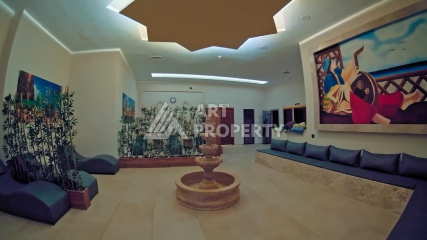 Меблированная квартира 1+1 от топового застройщика с полной инфраструктурой на берегу моря район Каргыджак - Ракурс 6