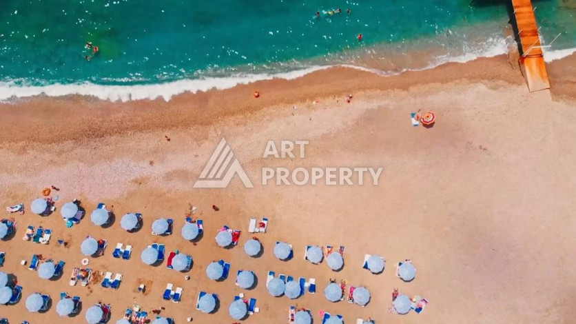 Меблированная квартира 1+1 от топового застройщика с полной инфраструктурой на берегу моря район Каргыджак - Ракурс 7